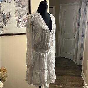 Lilly Pulitzer White Long Sleeve Dress